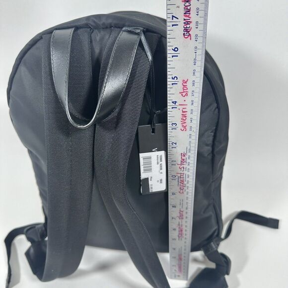 NWT Versace La Medusa Palazzo Black Nylon Large Backpack Bag $1450 - Picture 7 of 15